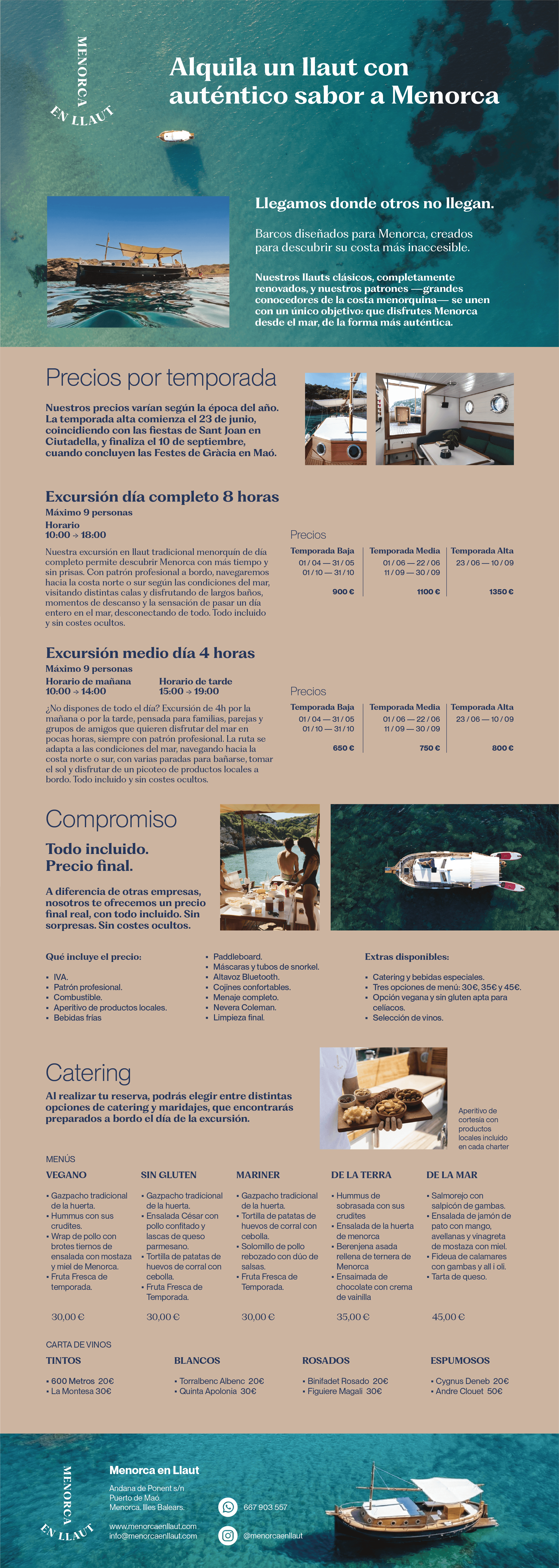 Menorca en Llaut